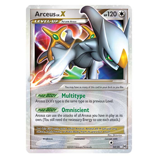 Pokemon - Platinum Arceus - Arceus LV.X - 94/99