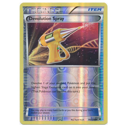 Pokemon - XY - Fates Collide (Reverse Holo) - Devolution Spray - 95/124