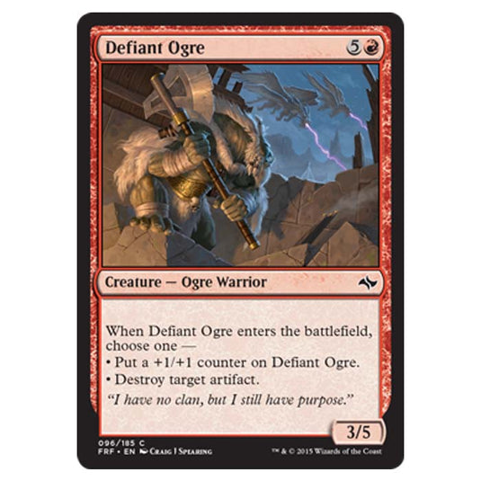 Magic the Gathering - Fate Reforged - Defiant Ogre - 96/185