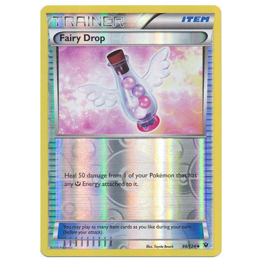 Pokemon - XY - Fates Collide (Reverse Holo) - Fairy Drop - 99/124