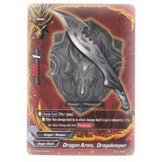 Future Card Buddyfight - Break To The Future - Dragon Arms Dragokeeper - 99/135