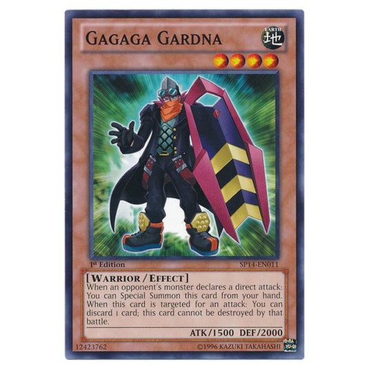 Yu-Gi-Oh! - Star Pack 2014 - Gagaga Gardna (Common) SP14-EN011