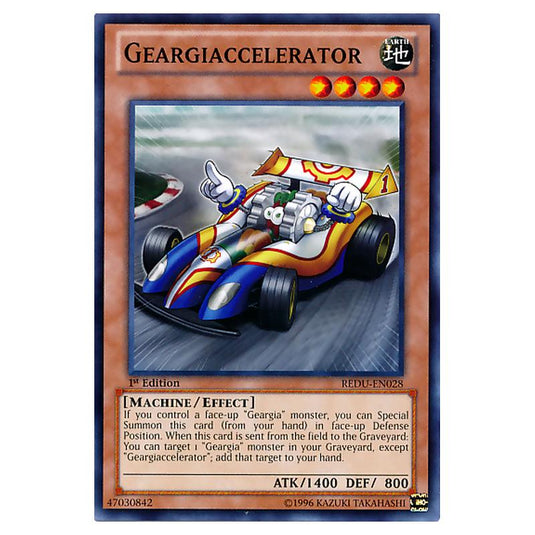 Yu-Gi-Oh! - Return of the Duelist - Geargiaccelerator (Common) REDU-EN028
