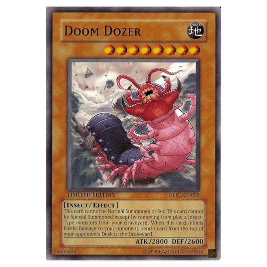 Yu-Gi-Oh! - Gold Series - Doom Dozer (Common) GLD1-EN025