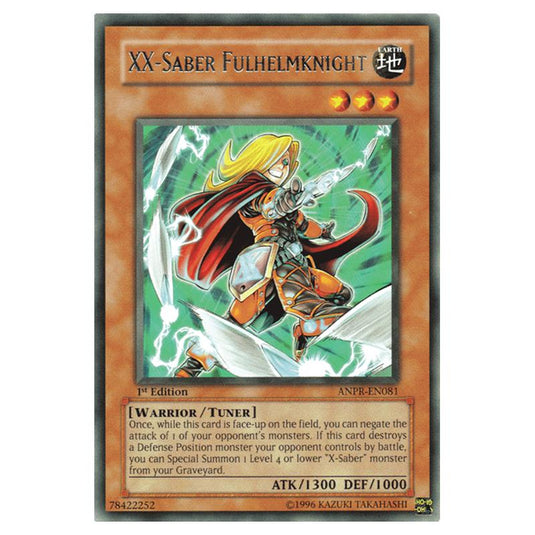 Yu-Gi-Oh! - Ancient Prophecy - XX-Saber Fulhelmknight (Rare) ANPR-EN081