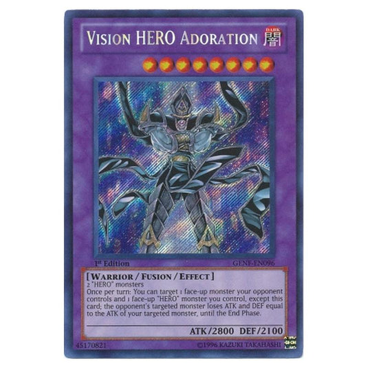 Yu-Gi-Oh! - Generation Force - Vision HERO Adoration (Secret Rare) GENF-EN096