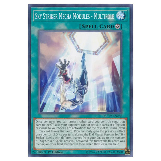 Yu-Gi-Oh! - 2019 Gold Sarcophagus Tin Mega Pack - Sky Striker Mecha Modules - Multirole (Common) MP19-EN268