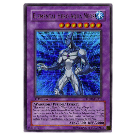 Yu-Gi-Oh! - Power of the Duelist - Elemental HERO Aqua Neos (Ultra Rare) POTD-EN031
