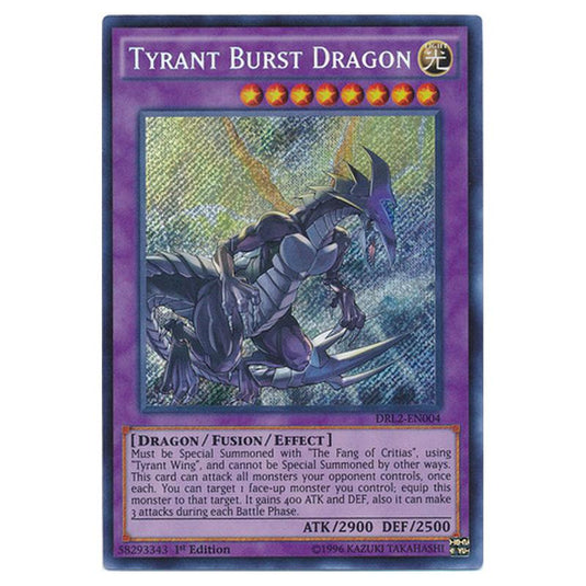 Yu-Gi-Oh! - Dragons of Legend 2 - Tyrant Burst Dragon (Secret Rare) DRL2-EN004