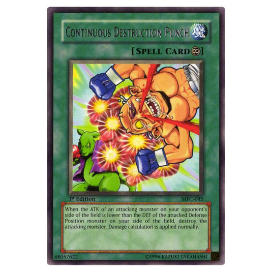 Yu-Gi-Oh! - Magician\'s Force - Continuous Destruction Punch (Rare) MFC-085