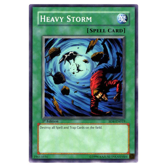 Yu-Gi-Oh! - Structure Deck - Fury from the Deep - Heavy Storm (Common) SD4-EN019
