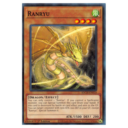 Yu-Gi-Oh! - Structure Deck - Spirit Charmers - Ranryu (Common) SDCH-EN010