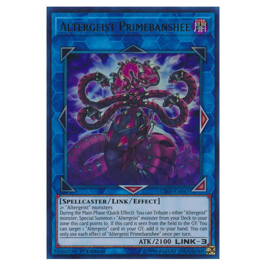 Yu-Gi-Oh! - Circuit Break - Altergeist Primebanshee (Ultra Rare) CIBR-EN047