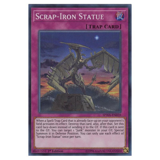 Yu-Gi-Oh! - Spirit Warriors - Scrap-Iron Statue (Super Rare) SPWA-EN059