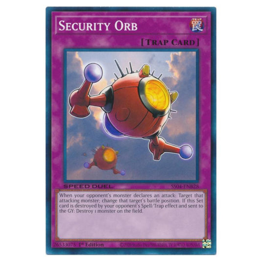 Yu-Gi-Oh! - Speed Duel Starter Decks - Match of the Millennium - Security Orb (Common) SS04-ENB28