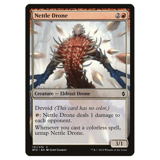 Magic The Gathering - Battle For Zendikar - Nettle Drone - 131/274