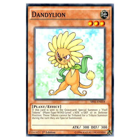 Yu-Gi-Oh! - Emperor of Darkness Structure Deck - Dandylion (Common) SR01-EN018