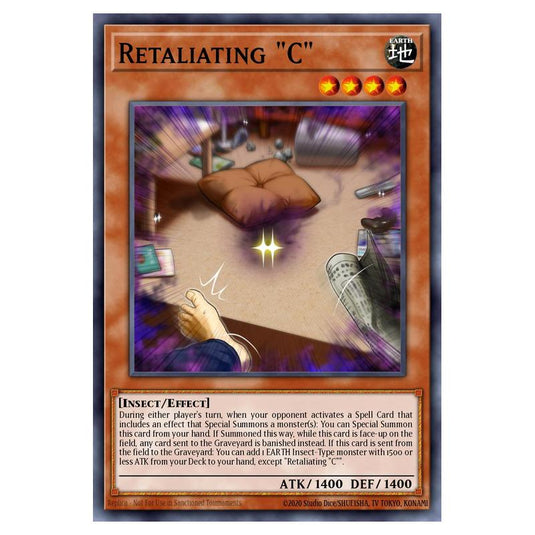 Yu-Gi-Oh! - Structure Deck - Beware of Traptrix - Retaliating "C" (Common) SDBT-EN011