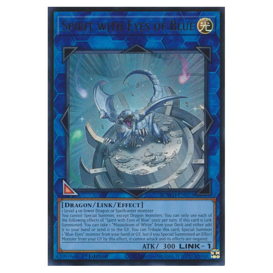 Yu-Gi-Oh! - Structure Deck - Blue-Eyes White Destiny - Spirit with Eyes of Blue (Ultra Rare) SDWD-EN033
