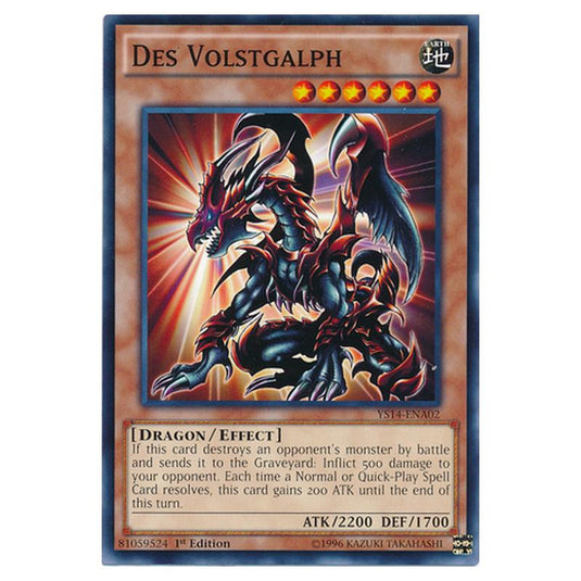Yu-Gi-Oh! - Space-Time Showdown Power-Up Pack - Des Volstgalph (Common) YS14-ENA02