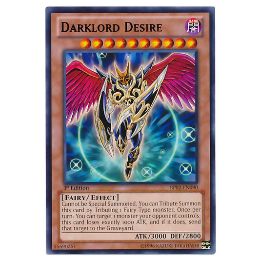 Yu-Gi-Oh! - Battle Pack 2 - War of the Giants - Darklord Desire (Rare) BP02-EN090