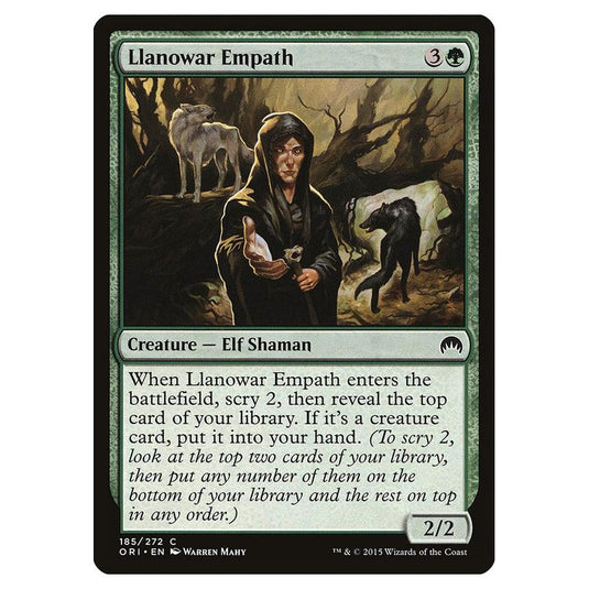 Magic The Gathering - Magic Origins - Llanowar Empath - 185/272