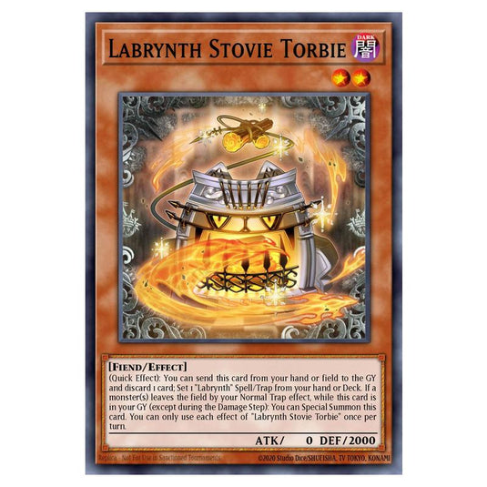 Yu-Gi-Oh! - OTS Tournament Pack 23 - Labrynth Stovie Torbie (Super Rare) OP23-EN004