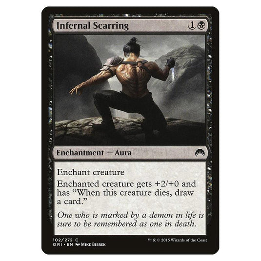 Magic The Gathering - Magic Origins - Infernal Scarring - 102/272