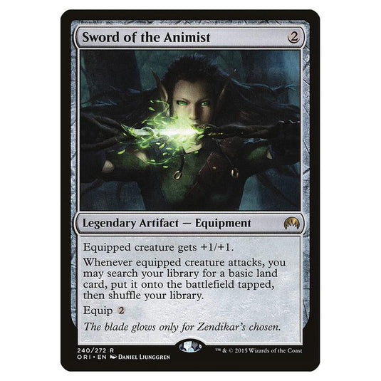 Magic The Gathering - Magic Origins - Sword Of The Animist - 240/272 (Foil)