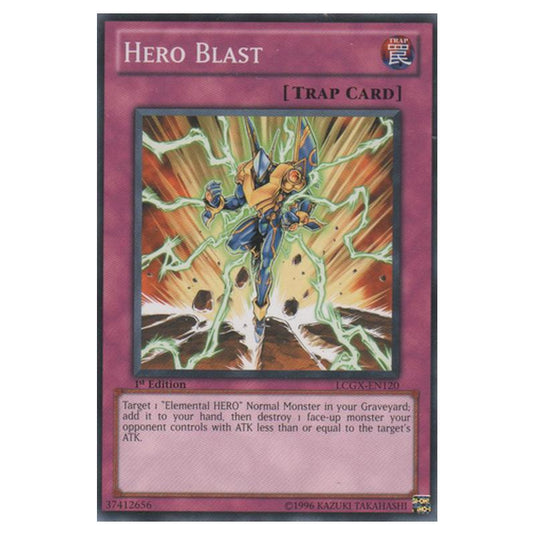 Yu-Gi-Oh! - Legendary Collection 2 - The Duel Academy Years Mega Pack - Hero Blast (Common) LCGX-EN120