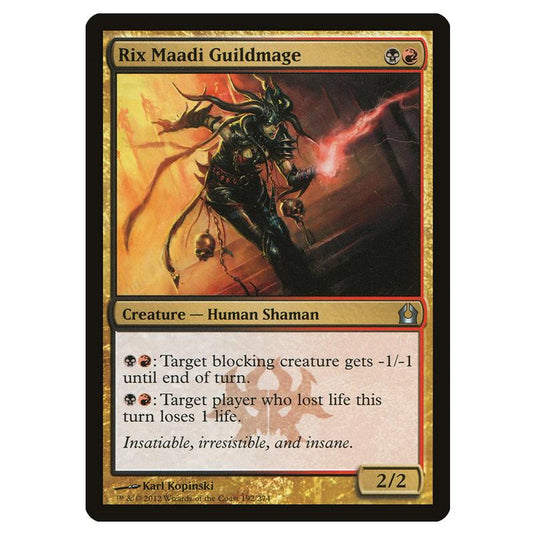 Magic The Gathering - Return To Ravnica - Rix Maadi Guildmage - 192/274 (Foil)