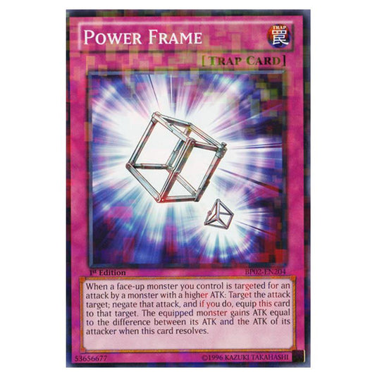 Yu-Gi-Oh! - Battle Pack 2 - War of the Giants - Power Frame (Mosaic Rare) BP02-EN204