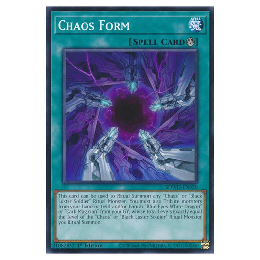 Yu-Gi-Oh! - Structure Deck - Blue-Eyes White Destiny - Chaos Form (Common) SDWD-EN020