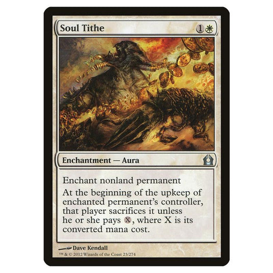 Magic The Gathering - Return To Ravnica - Soul Tithe - 23/274