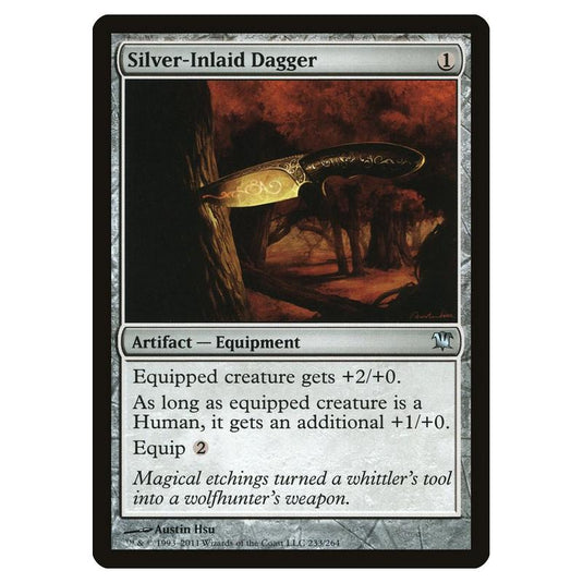 Magic the Gathering - Innistrad - Silver-Inlaid Dagger - 233/264