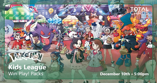 Pokémon - Kids League - Wednesday 5pm (10/12/25)