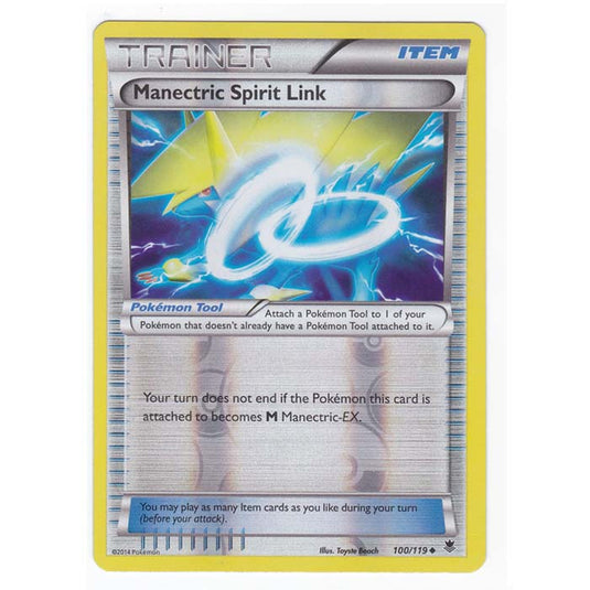 Pokemon - XY Phantom Forces - (Reverse Holo) - Manectric Spirit Link - 100/119