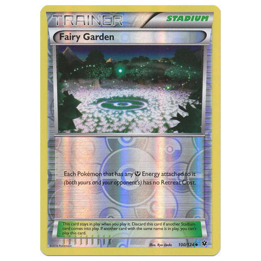 Pokemon - XY - Fates Collide (Reverse Holo) - Fairy Garden - 100/124