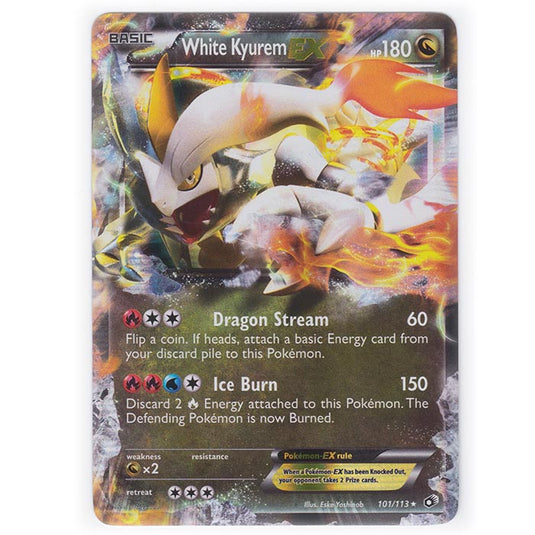 Pokemon - Black & White - Legendary Treasures - White Kyurem-EX - 101/113