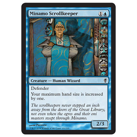 Magic the Gathering - Conspiracy - Minamo Scrollkeeper - 101/210