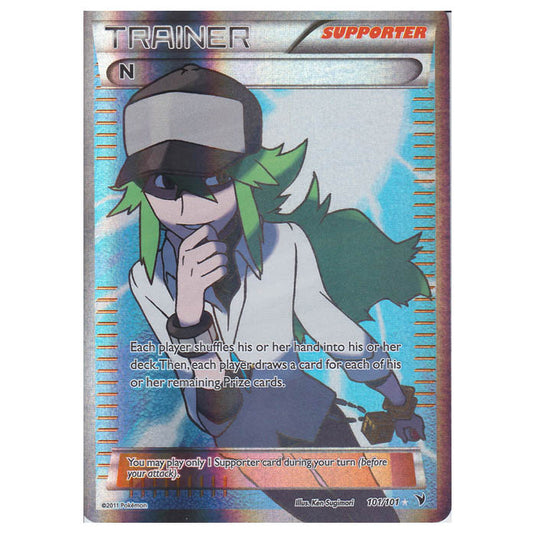 Pokemon - Black & White - Noble Victories - N - FullArt - 101/101