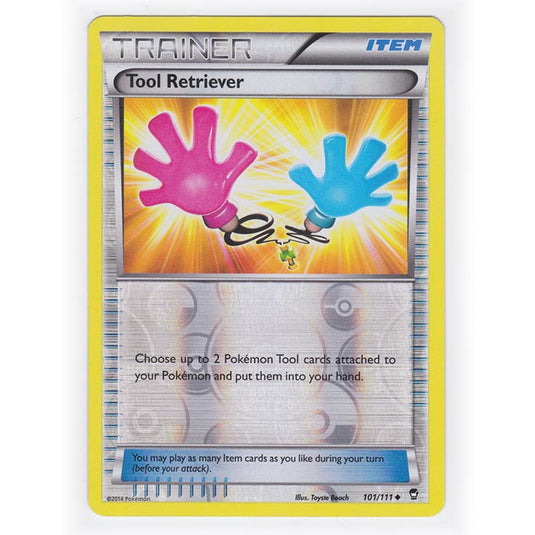 Pokemon - XY Furious Fists - (Reverse Holo) - Tool Retriever - 101/111