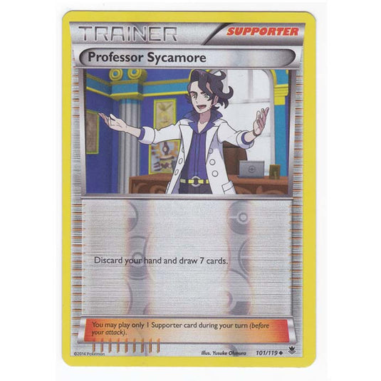 Pokemon - XY Phantom Forces - (Reverse Holo) - Professor Sycamore - 101/119