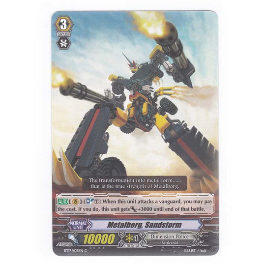 CFV - Blazing Perdition - Metalborg Sandstorm - 102/144