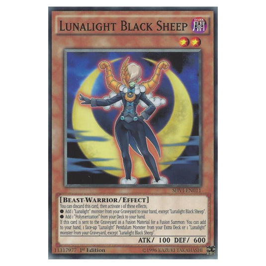 Yu-Gi-Oh! - Shining Victories - Lunalight Black Sheep (Common) SHVI-EN011