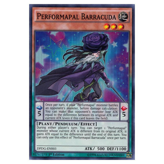 Yu-Gi-Oh! - Duelist Pack - Dimensional Guardians - Performapal Barracuda (Super Rare) DPDG-EN003
