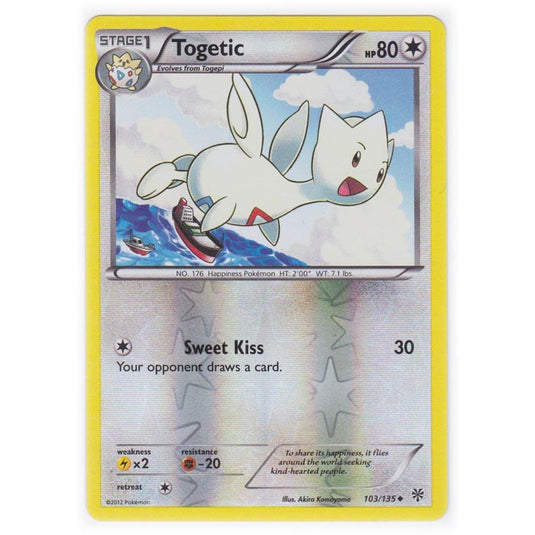 Pokemon - Black & White - Plasma Storm (Reverse Holo) - Togetic - 103/135