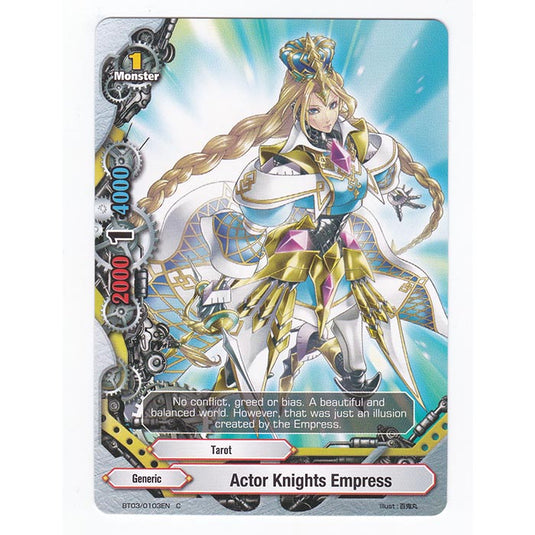 Future Card Buddyfight - Drums Adventures - Actor Knights Empress - 103/105