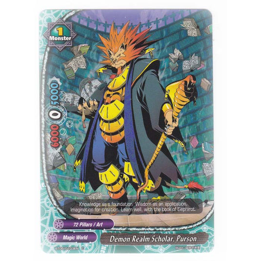 Future Card Buddyfight - Break To The Future - Demon Realm Scientist Purson - 103/135