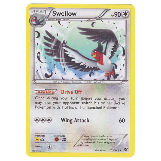 Pokemon - XY Base Set - Swellow - 103/146